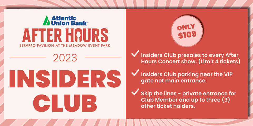 After Hours Concerts | The Meadow Event Park | Doswell, VA