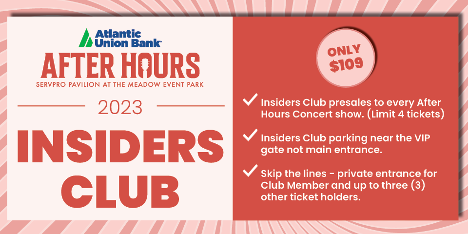 2023 Atlantic Union Bank After Hours Insiders Club | After Hours Concerts  Central, VA