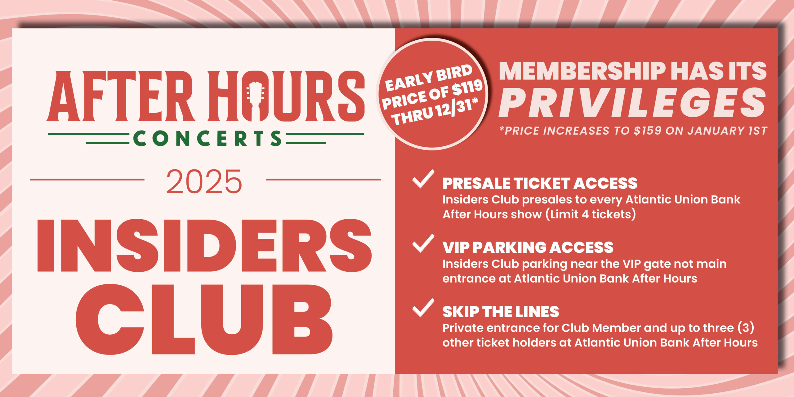 Events After Hours Concerts Central, VA
