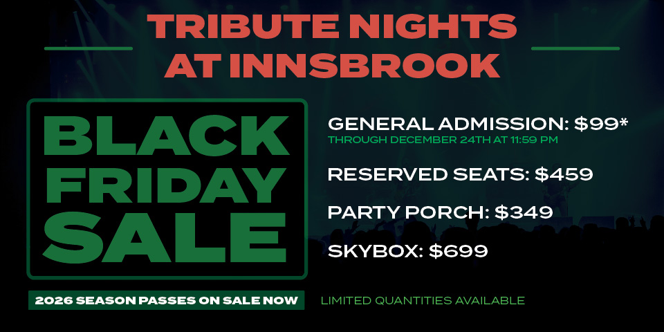 2026 Tribute Nights at Innsbrook Season Passes – SERVPRO After Hours Concerts at The Innsbrook Pavilion
